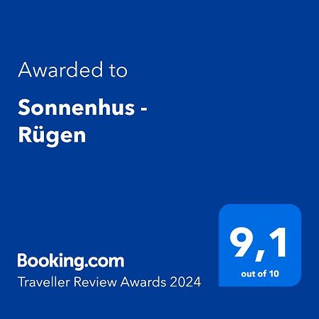 Апартаменты Sonnenhus - Ruegen Зеллин Экстерьер фото